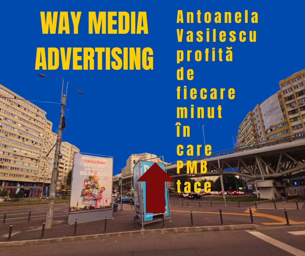 Way Advertise Production SRL, Antoanela Vasilescu și controversa publicității fără avize în 2025